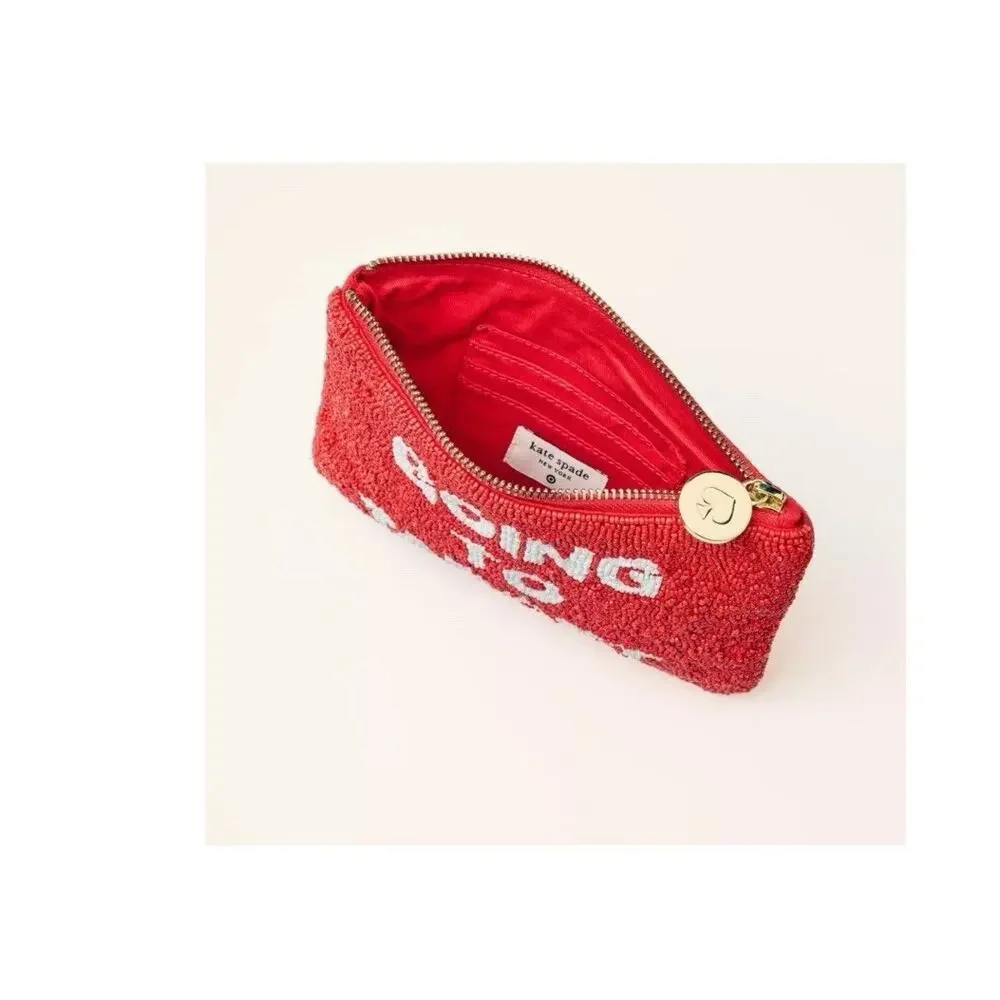 Kate Spade Target Going To Target Beaded Clutch Exclusive New 2025 SHIPS NOW